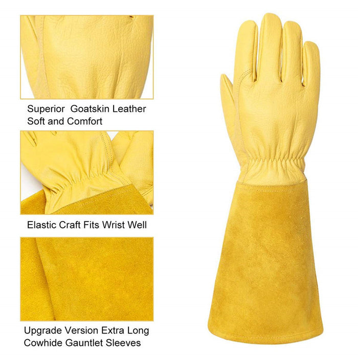 Sheepskin Long Gloves Welding Tool Gloves