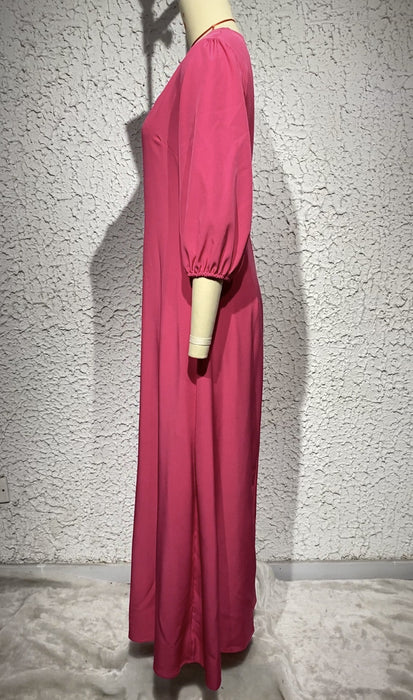 Women's V-neck Mid-length Elegant Dress