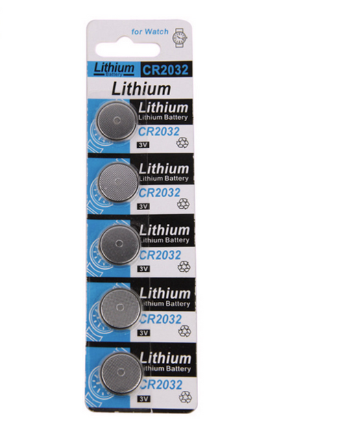 Weight scale button lithium battery