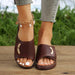 Summer New Wedge Retro Slippers For Women