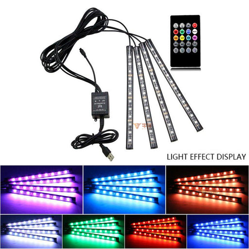 Remote Control With Voice Control RGB Music Light One For Four Atmosphere