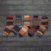 Winter Thick Warm Stripe Wool Socks Casual Sock Business Socks