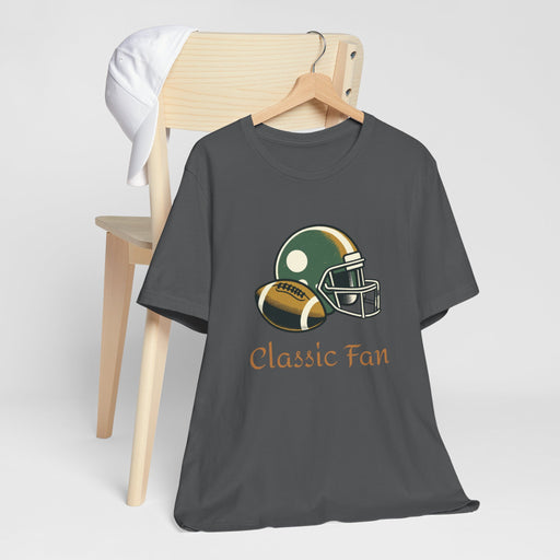 Retro Gridiron Glory T-Shirt – Vintage Football Style for the Classic Fan