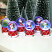Resin Crystal Ball Decorations For Christmas Gifts