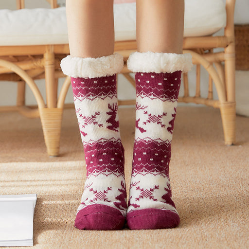 Plush Snow Socks Sleep Socks Leg Sets