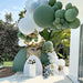 Vintage Avocado Green Collection Party Supplies Latex Balloon Set