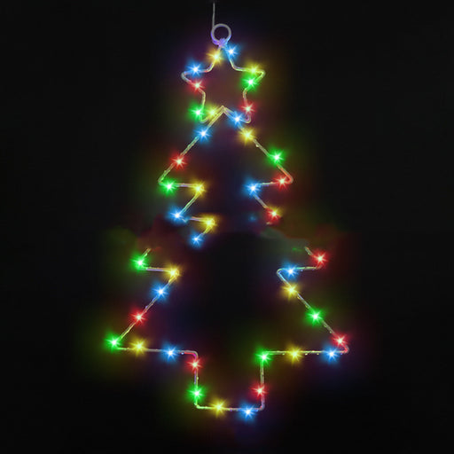 Wrought Iron Christmas Tree Shaped Lantern Festival