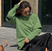 Knitted Sweater Round Neck Women's Clothing Hollowed Out