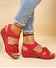 Wedge Sandals Summer Velcro Platform Shoes Women