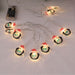Room Christmas Battery LED Snowman Light String
