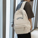 Simple Backpacks School Bags Student Girls Nylon Bag Women