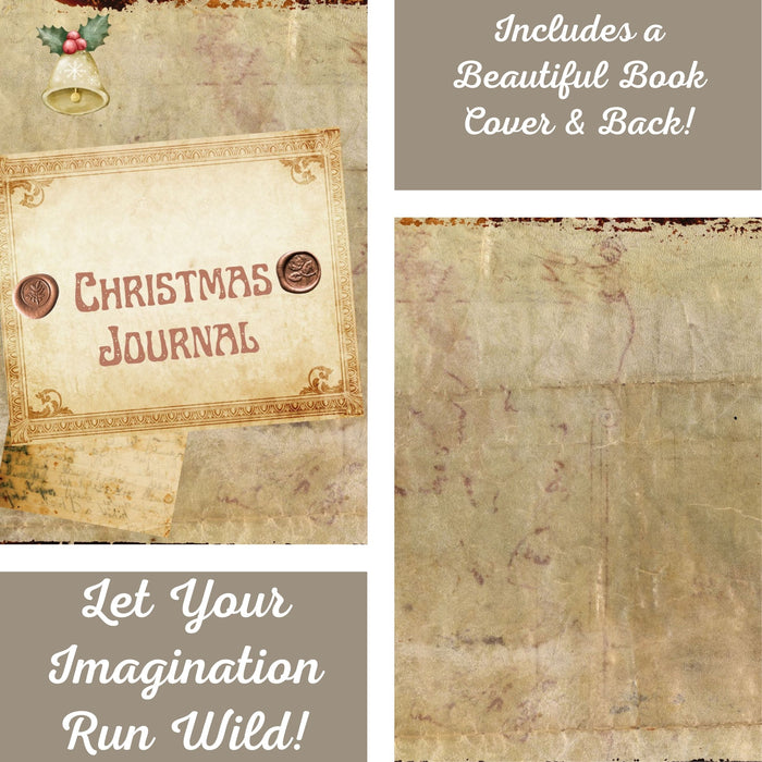 Christmas Journal for Kids & Families | Build Your Own Christmas Memories | Printable DIY Journal | 25 Pages of Fun Activities | Creative Christmas Craft