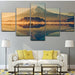 Art Wall Decoration Lake View Mountain Canvas Landscape Painting