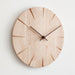 Punch-free Solid Wooden Wall Clock For Home Living Room Decoration