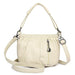 Retro Pleated Design Bucket Bag Fashion All-match Shoulder Messenger Bags For Women Handbag