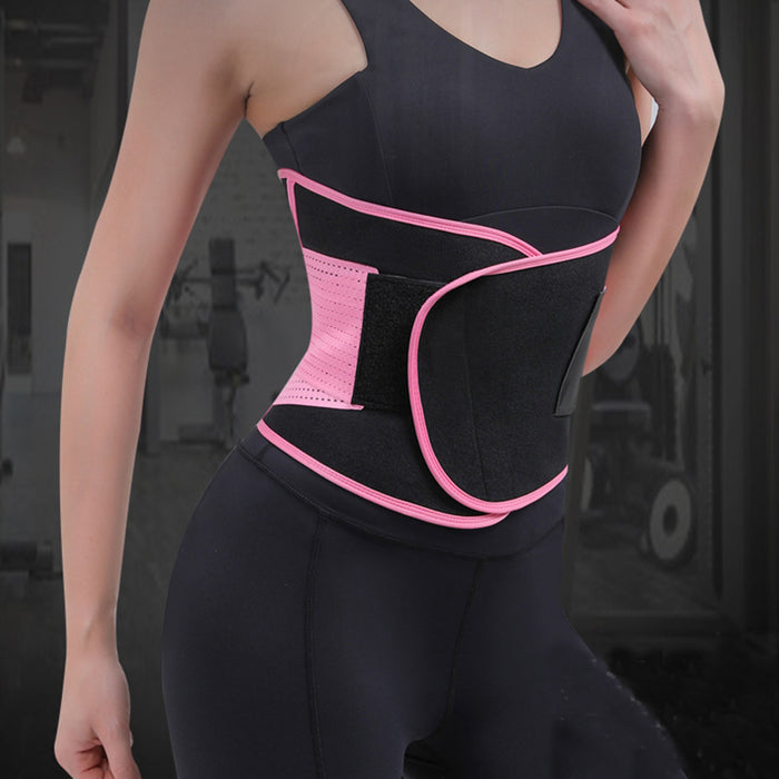 Waist Trainer For Women Back Support Band & Tummy Control Body Shaper Sweat Weight Loss Shapewear