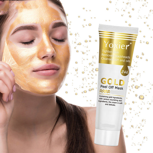 Collagen Gold Peeling Face Mask Hydrating Remove Blackheads Acne Oil Brighten Anti-Oxidation Anti-Aging Skin Care