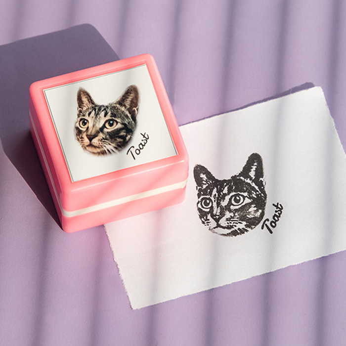 Custom-Made Pet Portrait Stamp DIY For Dog Figure Seal Personalized Cat Doggy Customized Memento Chapter