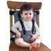 Children's Dining Chair Safety Belt Protection Fixed
