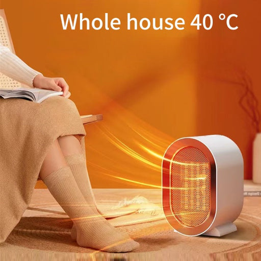 Desktop Electric Heater Mini Portable Fan Heater 220V PTC Ceramic Heating Warm Air Blower Home Office Warmer Machine