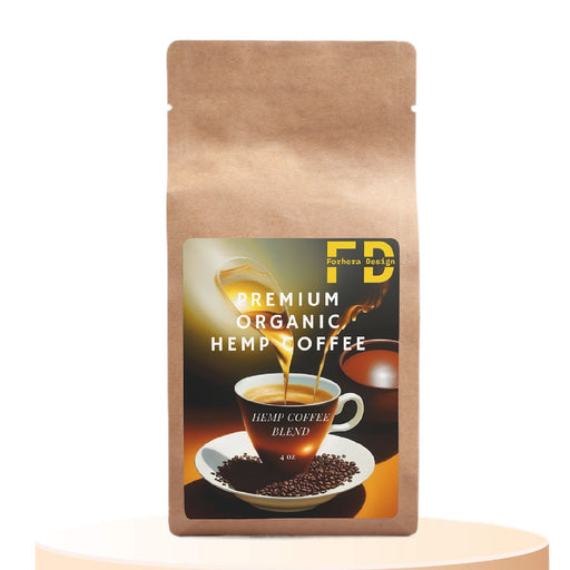 FD Premium Organic Hemp Coffee Blend - Medium Roast 4oz
