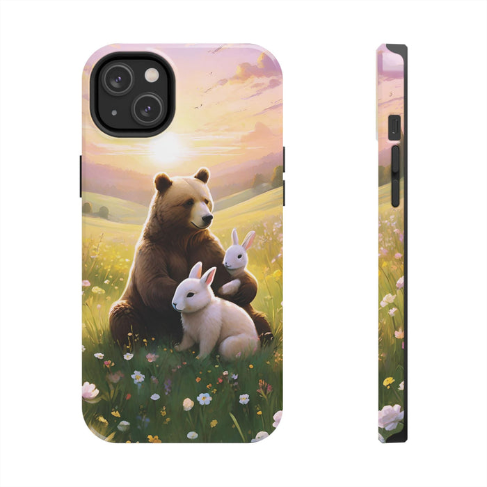 Bear Love 2 - Piece for Iphone or Google Phone case - FORHERA DESIGN - Phone Case