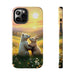 Bear Phone Case Resistant 2 - Piece for Iphone or Google Phone case - FORHERA DESIGN - Phone Case