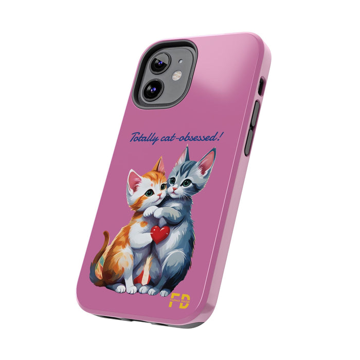 Cat Obsessed 2-Piece for Iphone or Google Phone case