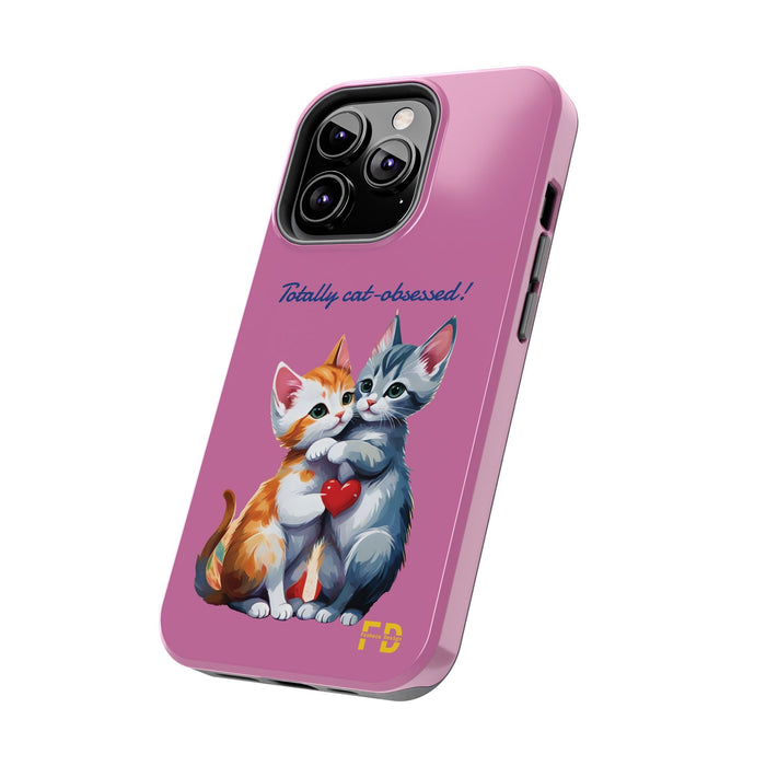 Cat Obsessed 2-Piece for Iphone or Google Phone case