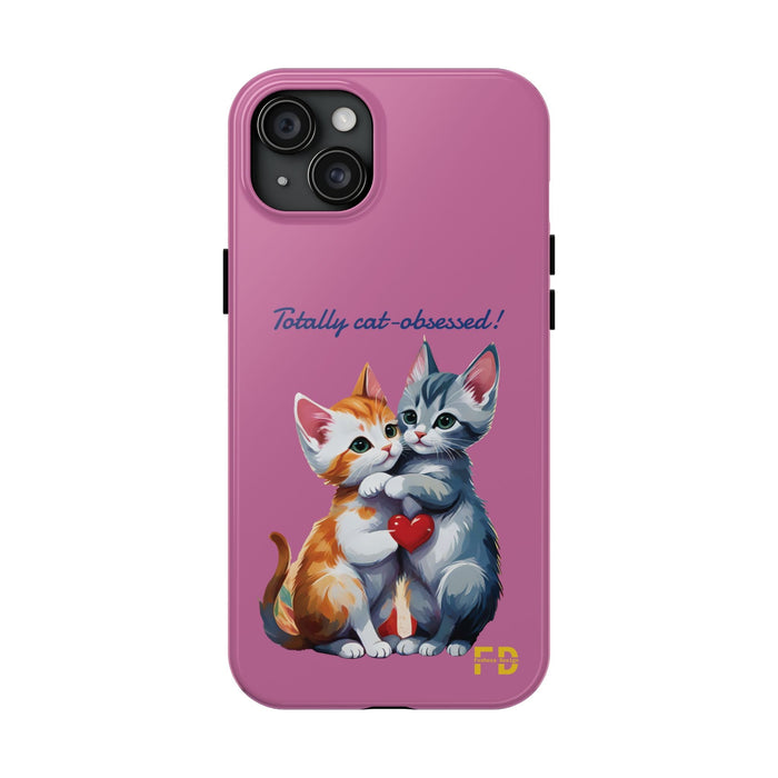 Cat Obsessed 2-Piece for Iphone or Google Phone case