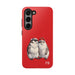 Christmas Bunny Phone Case Resistant 2 - Piece for Iphone or Google Phone case - FORHERA DESIGN - Phone Case