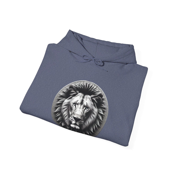 Courage Lion Hoody Unisex Heavy Blend™ Hooded Sweatshirt