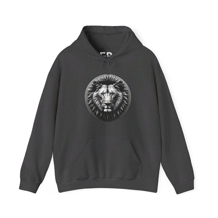 Courage Lion Hoody Unisex Heavy Blend™ Hooded Sweatshirt