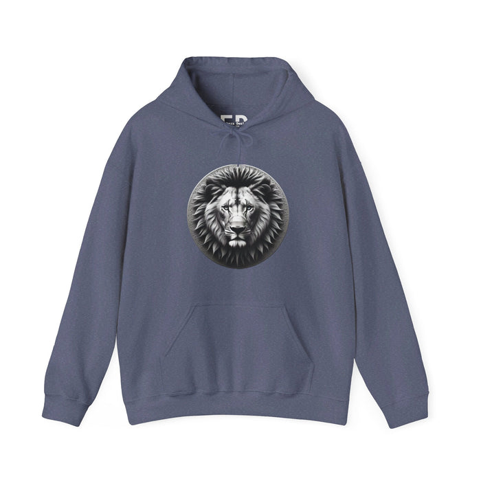 Courage Lion Hoody Unisex Heavy Blend™ Hooded Sweatshirt