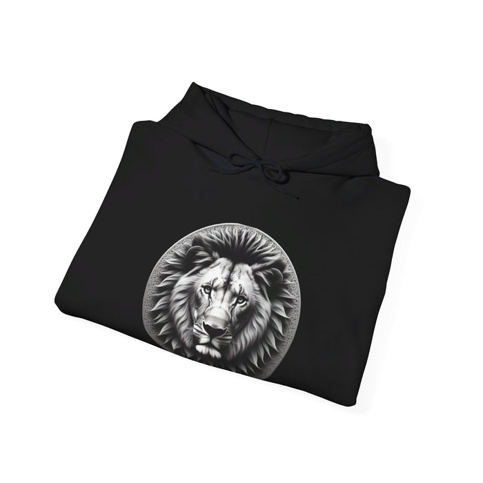 Courage Lion Hoody Unisex Heavy Blend™ Hooded Sweatshirt