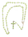 Divine Glow Rosary: Luminous Jesus Crucifix Cross Pendant Necklace