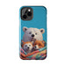 Cute Funny Animals Phone Case Resistant 2 - Piece for Iphone or Google Phone case - FORHERA DESIGN - Phone Case