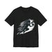 Dynamic Football Player Silhouette T-Shirt – Catch the Excitement of the Game