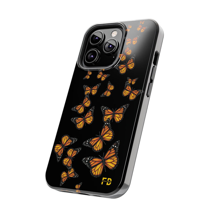 FD Butterfly Phone Case Impact Resistant 2 - Piece Phone Case - FORHERA DESIGN - Phone Case