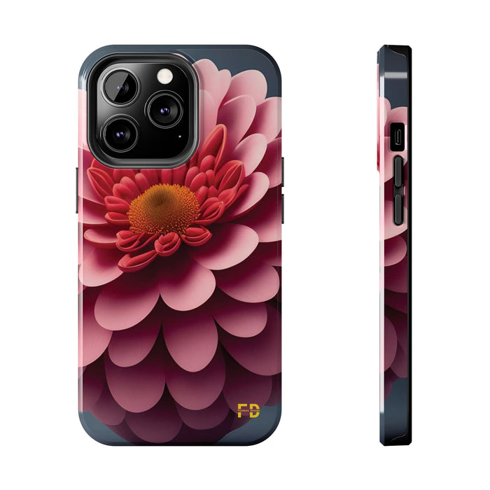 FD Flower Phone Case, Impact Resistant Phone Cover, Lightweight Phone Accessories, iPhone Samsung Protective Shell - FORHERA DESIGN - Phone Case