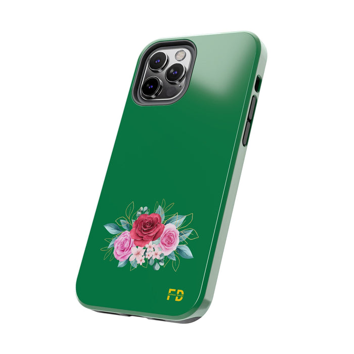 FD Green Phone Case Impact Resistant 2 - Piece Phone Case - FORHERA DESIGN - Phone Case