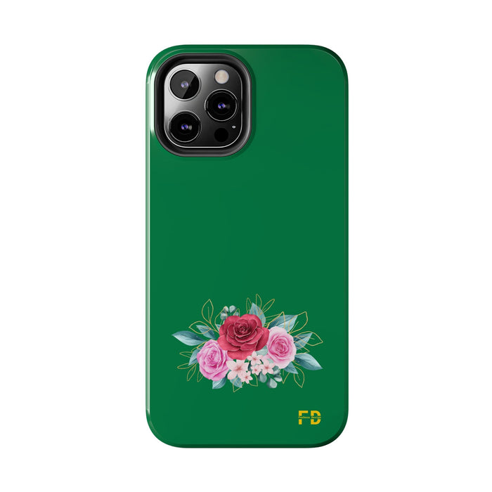 FD Green Phone Case Impact Resistant 2 - Piece Phone Case - FORHERA DESIGN - Phone Case