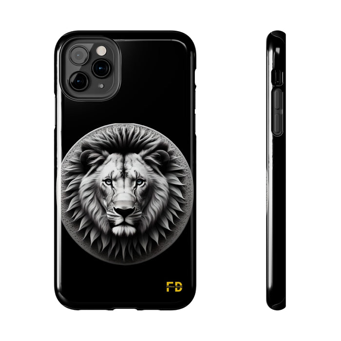 FD Royal Lion Phone Case, Impact Resistant Phone Cover, Lightweight Phone Accessories, iPhone Samsung Protective Shell - FORHERA DESIGN - Phone Case