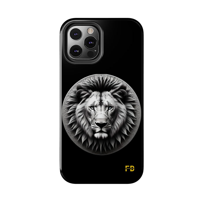 FD Royal Lion Phone Case, Impact Resistant Phone Cover, Lightweight Phone Accessories, iPhone Samsung Protective Shell - FORHERA DESIGN - Phone Case