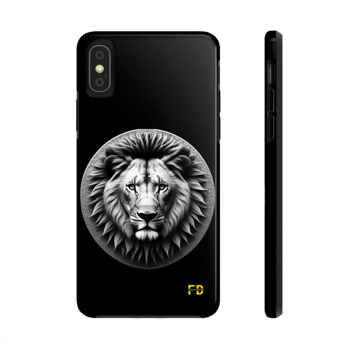 FD Royal Lion Phone Case, Impact Resistant Phone Cover, Lightweight Phone Accessories, iPhone Samsung Protective Shell - FORHERA DESIGN - Phone Case