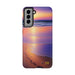 FD beach scene Mental Health Phone Case Resistant 2 - Piece for Iphone or Google Phone case - FORHERA DESIGN - Phone Case