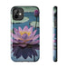 FD lotus flower on calm water Phone Case Resistant 2 - Piece for Iphone or Google case - FORHERA DESIGN - Phone Case