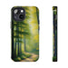 FD quiet forest, with soft sunlight Mental Health Phone Case Resistant 2 - Piece - FORHERA DESIGN - Phone Case