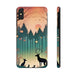 Forest Phone Case Resistant 2 - Piece for Iphone or Google Phone case - FORHERA DESIGN - Phone Case