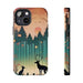 Forest Phone Case Resistant 2 - Piece for Iphone or Google Phone case - FORHERA DESIGN - Phone Case